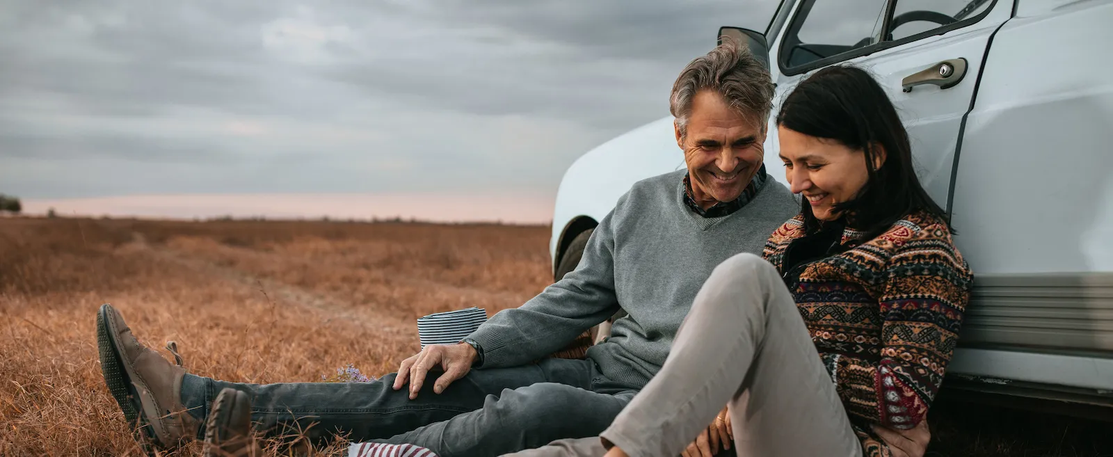 Couple In a Field